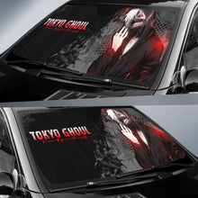 Load image into Gallery viewer, Ken Kaneki Fantasy Tokyo Ghoul Car Sun Shades Anime H051820 Universal Fit 072323 - CarInspirations