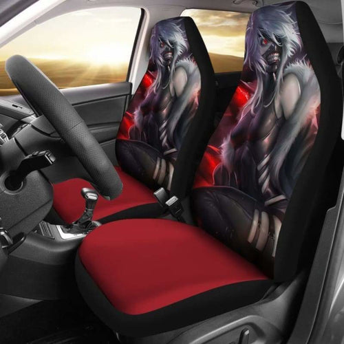 Ken Kaneki Girl Tokyo Ghoul Car Seat Covers Universal Fit 051312 - CarInspirations