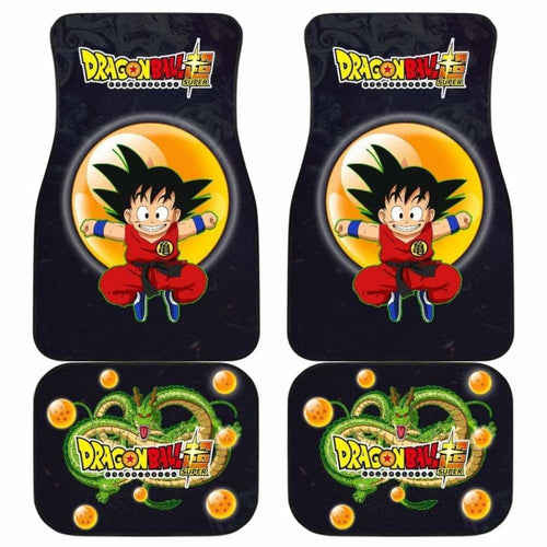 Kid Goku Sleeping Cute Car Floor Mats Universal Fit 051012 - CarInspirations