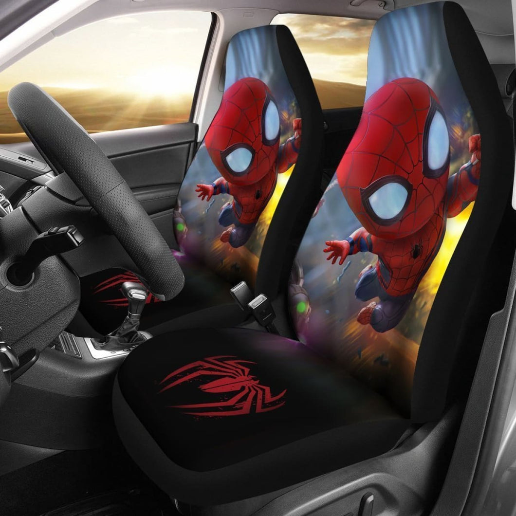 Kid Spider Man Hero Cute Marvel Car Seat Covers Lt03 Universal Fit 225721 - CarInspirations