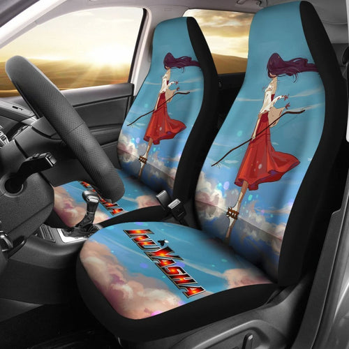 Kikyo Inuyasha Car Seat Covers Lt03 Universal Fit 225721 - CarInspirations