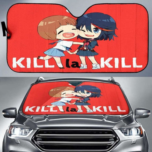Kill La Kill Chibi Car Sun Shades 918b Universal Fit - CarInspirations