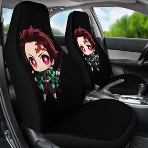 Kimetsu No Yaiba Anime Car Seat Covers Tanjiro Kamado Universal Fit 051012 - CarInspirations