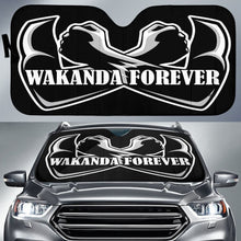 Load image into Gallery viewer, King Wakanda Forever Auto Sun Shades amazing best gift ideas 2020 Universal Fit 174503 - CarInspirations