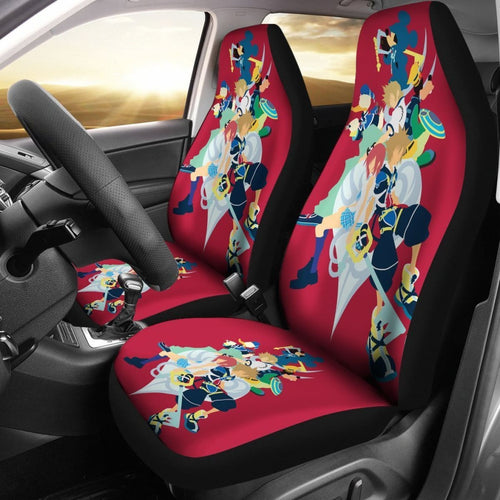 Kingdom Heart Characters Car Seat Covers Car Decor Universal Fit 194801 - CarInspirations