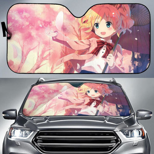 Kiniro Mosaic Tatsuya Yuuki 4K Car Sun Shade Universal Fit 225311 - CarInspirations