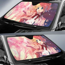 Load image into Gallery viewer, Kiniro Mosaic Tatsuya Yuuki 4K Car Sun Shade Universal Fit 225311 - CarInspirations