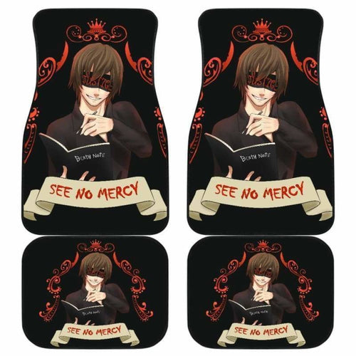 Kira Death Note Car Floor Mats Universal Fit 051912 - CarInspirations