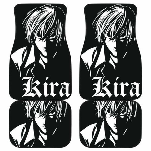Kira Death Note Car Floor Mats Universal Fit 051912 - CarInspirations
