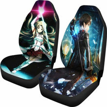 Load image into Gallery viewer, Kirito Asuna Car Seat Covers 2 Universal Fit 051012 - CarInspirations