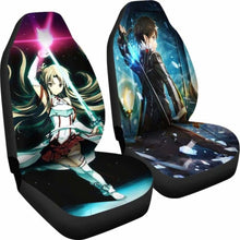 Load image into Gallery viewer, Kirito Asuna Car Seat Covers 2 Universal Fit 051012 - CarInspirations