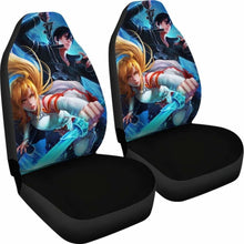 Load image into Gallery viewer, Kirito Asuna Car Seat Covers Universal Fit 051012 - CarInspirations