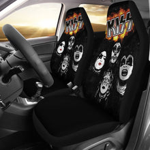 Load image into Gallery viewer, Kiss Band Art Rock Band Car Seat Covers Amazing Gift H050320 Universal Fit 072323 - CarInspirations