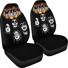 Load image into Gallery viewer, Kiss Band Art Rock Band Car Seat Covers Amazing Gift H050320 Universal Fit 072323 - CarInspirations