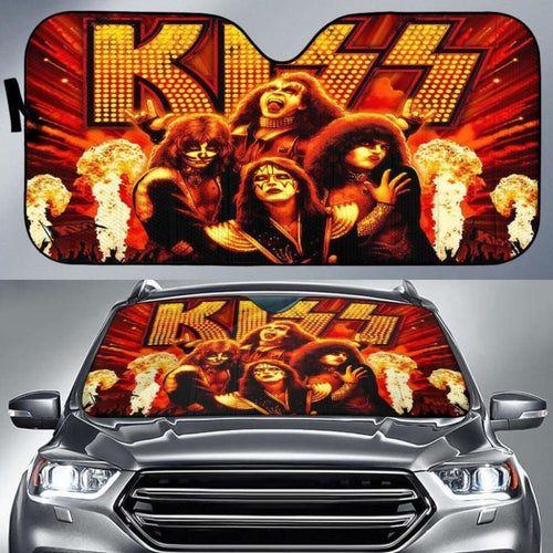 Kiss Band Auto Sun Shades 918b Universal Fit - CarInspirations