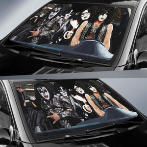 Kiss Band Driving Auto Sun Shades 918b Universal Fit - CarInspirations