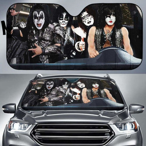 Kiss Band Driving Auto Sun Shades 918b Universal Fit - CarInspirations