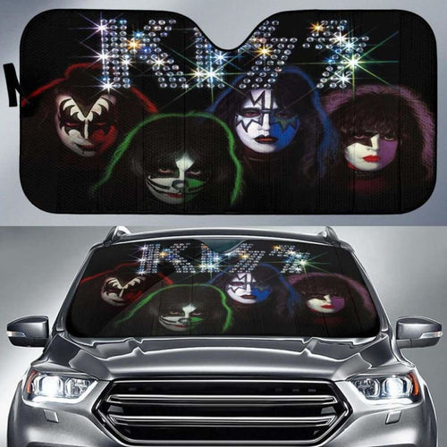 Kiss Band Legend Auto Sun Shades 918b Universal Fit - CarInspirations