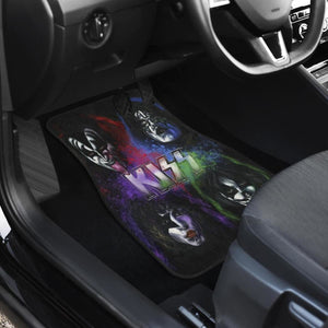 Kiss Band Rock Band Car Floor Mats Amazing Gift H050320 Universal Fit 072323 - CarInspirations