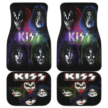 Load image into Gallery viewer, Kiss Band Rock Band Car Floor Mats Amazing Gift H050320 Universal Fit 072323 - CarInspirations
