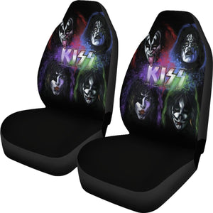 Kiss Band Rock Band Car Seat Covers Amazing Gift H050320 Universal Fit 072323 - CarInspirations