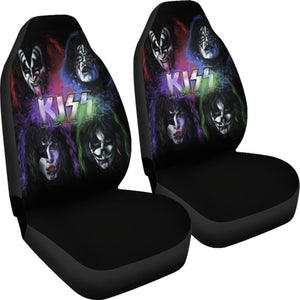 Kiss Band Rock Band Car Seat Covers Amazing Gift H050320 Universal Fit 072323 - CarInspirations