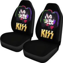 Load image into Gallery viewer, Kiss Band Rock Band Car Seat Covers Amazing Gift Ideas H050320 Universal Fit 072323 - CarInspirations