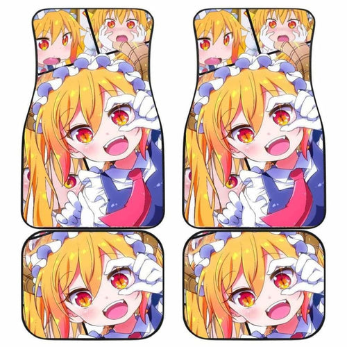 Kobayashi San Chi No Maid Car Mats Universal Fit - CarInspirations