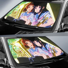 Load image into Gallery viewer, Kumiko Oumae Hazuki Katou Sound Euphonium 4K 8K Car Sun Shade Universal Fit 225311 - CarInspirations