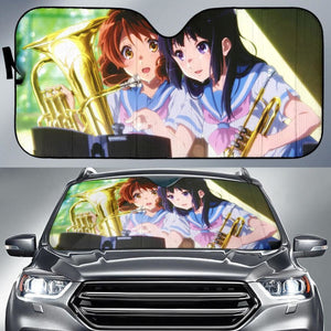 Kumiko Oumae Hazuki Katou Sound Euphonium 4K 8K Car Sun Shade Universal Fit 225311 - CarInspirations