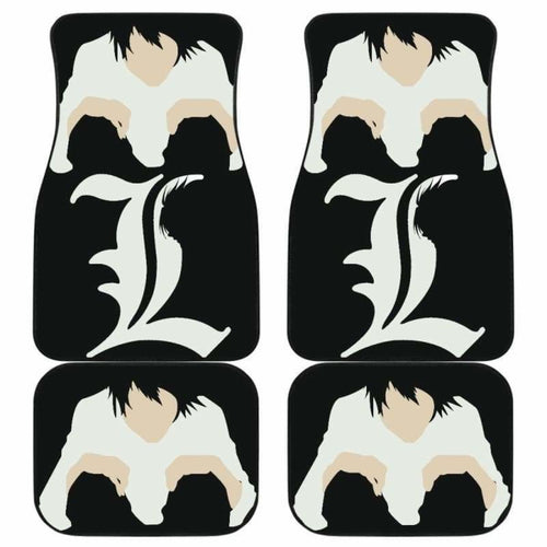 L Death Note Car Floor Mats Universal Fit 051912 - CarInspirations