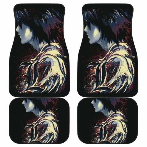L Death Note Car Floor Mats Universal Fit 051912 - CarInspirations