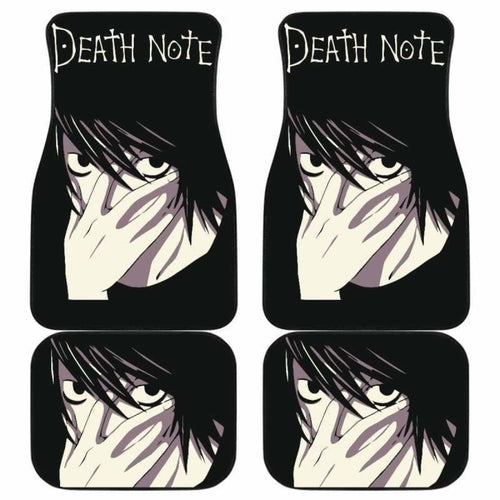 L Death Note Car Floor Mats Universal Fit 051912 - CarInspirations