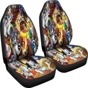 Lady and the Tramp Car Seat Cover 111130 - CarInspirations