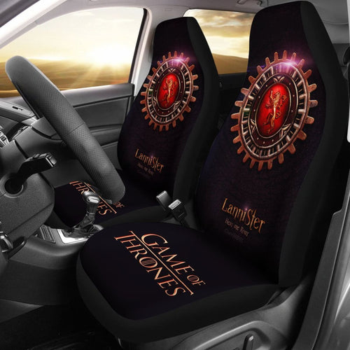 Lannister Game Of Thrones Art Car Seat Covers Movies H053120 Universal Fit 072323 - CarInspirations