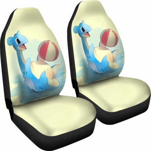 Lapras Plays Ball Car Seat Covers Universal Fit 051012 - CarInspirations