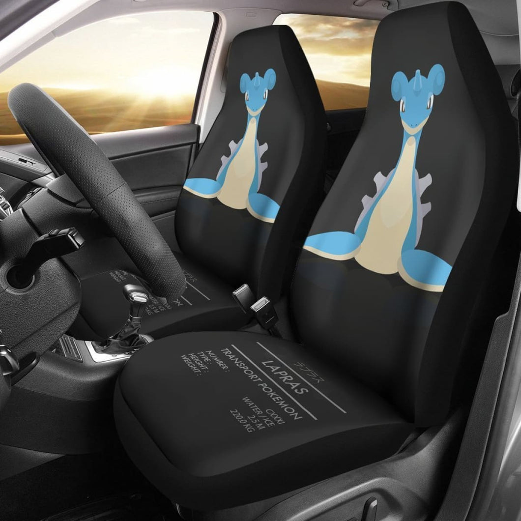 Lapras Pokemon Car Seat Covers Lt03 Universal Fit 225721 - CarInspirations