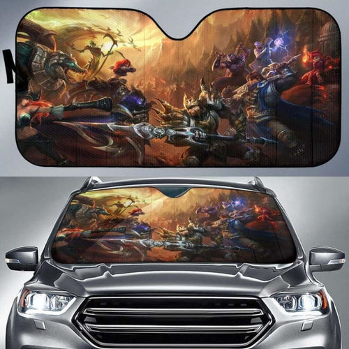 League Of Legends Car Sun Shades 918b Universal Fit - CarInspirations