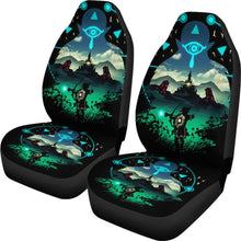 Load image into Gallery viewer, Legend Of Zelda Art Car Seat Covers Games Fan Gift H040120 Universal Fit 225311 - CarInspirations