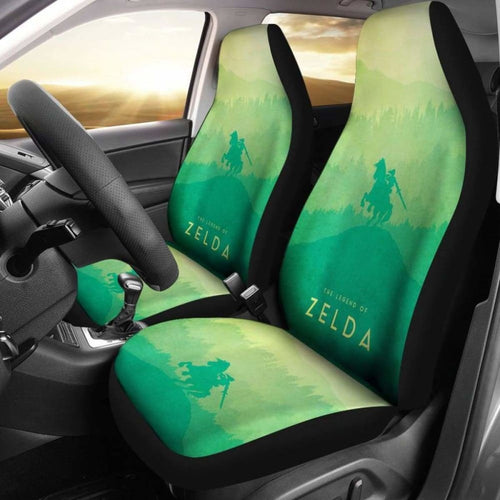 Legend Of Zelda Breath Of The Wild Car Seat Covers 1 Universal Fit 051012 - CarInspirations