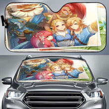 Load image into Gallery viewer, Legend Of Zelda Car Auto Sun Shades 4 Universal Fit 051312 - CarInspirations