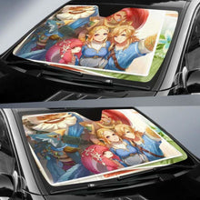 Load image into Gallery viewer, Legend Of Zelda Car Auto Sun Shades 4 Universal Fit 051312 - CarInspirations