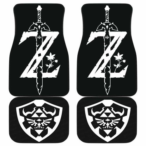 Legend Of Zelda Car Floor Mats 3 Universal Fit - CarInspirations