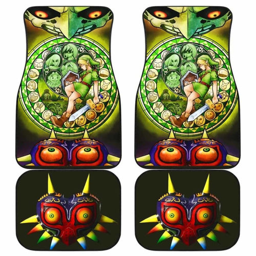 Legend Of Zelda Car Floor Mats 4 Universal Fit - CarInspirations