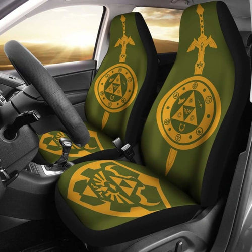 Legend Of Zelda Car Seat Covers 2 Universal Fit 051012 - CarInspirations