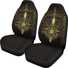 Load image into Gallery viewer, Legend Of Zelda Car Seat Covers True Heroes Never Die H040120 Universal Fit 225311 - CarInspirations