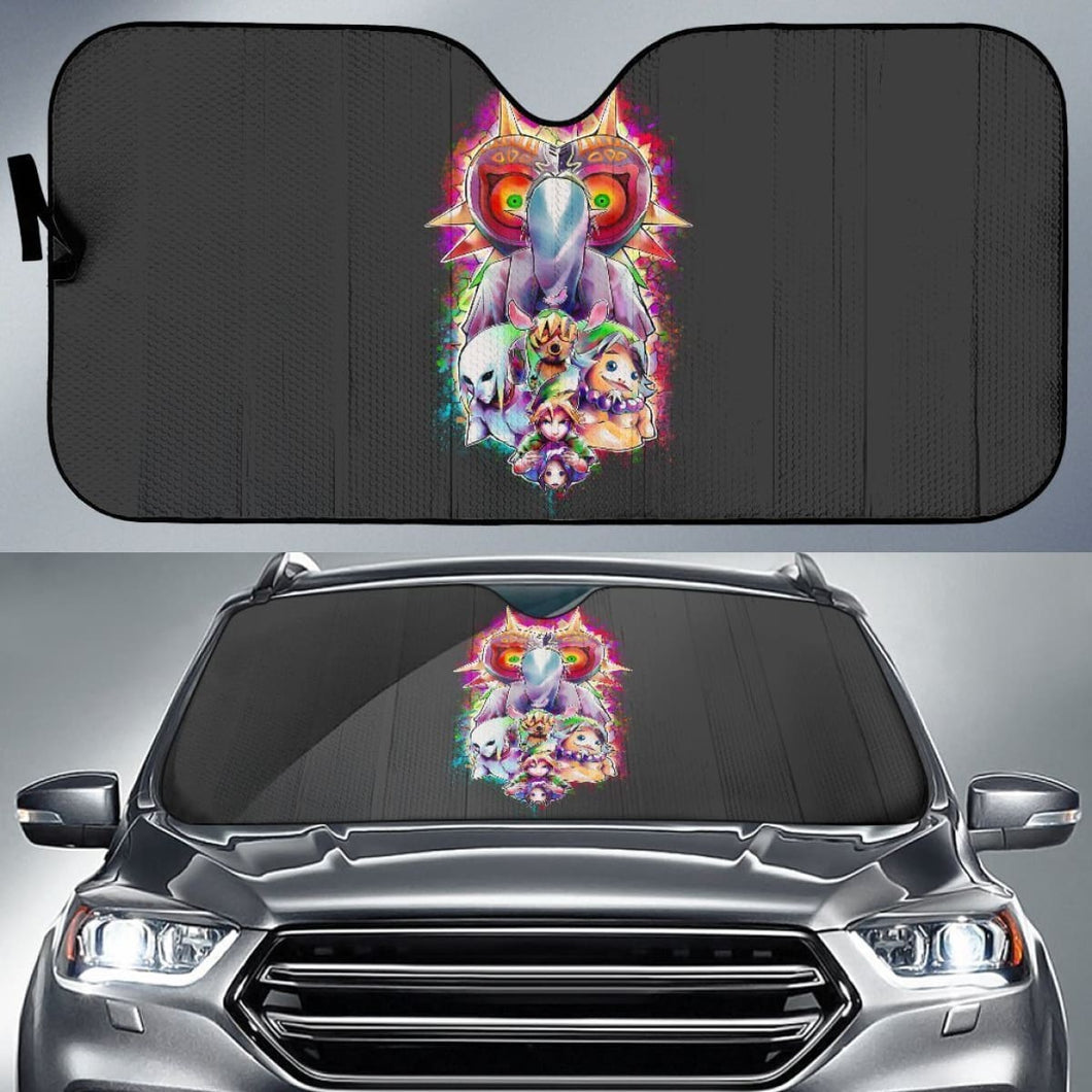 Legend Of Zelda Full Character Auto Sun Shades Lt02 Universal Fit 111204 - CarInspirations