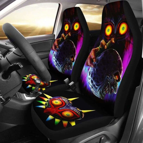 Legend Of Zelda Majoras Rom Car Seat Covers 2 Universal Fit 051012 - CarInspirations