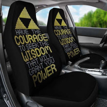 Load image into Gallery viewer, Legend Of Zelda Quote Car Seat Covers Universal Fit 051012 - CarInspirations