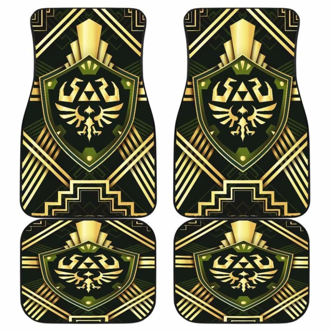 Legend Of Zelda Shield Car Mats Universal Fit - CarInspirations